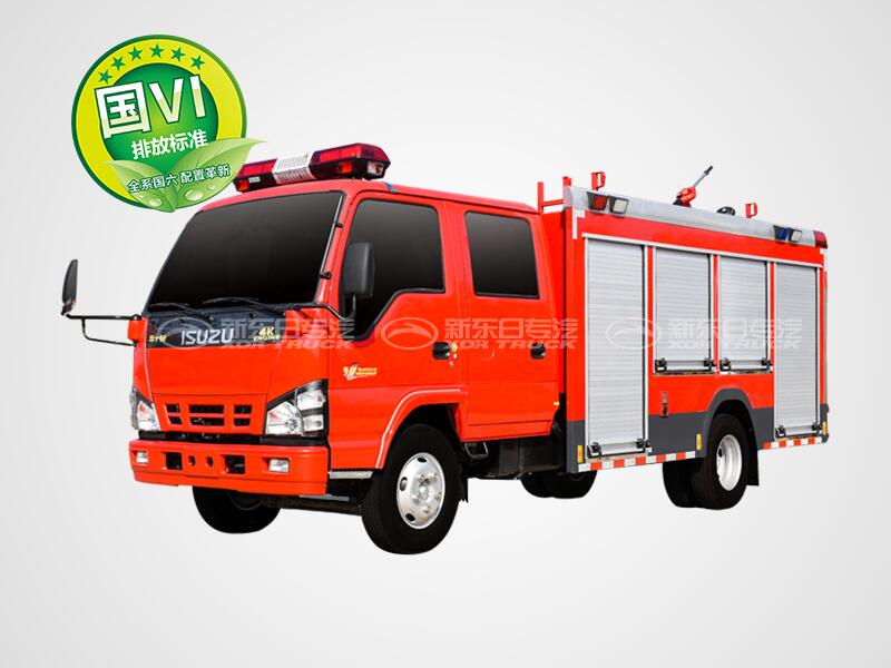 水罐泡沫消防車-新東日牌 國六 五十鈴600P內藏 水罐泡沫消防車