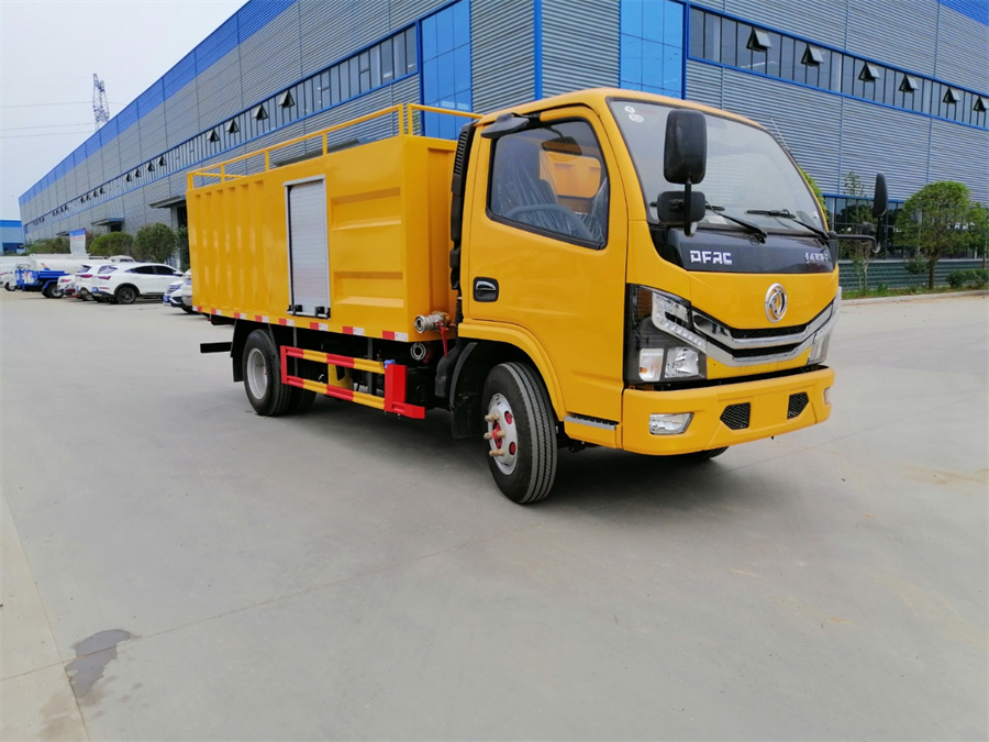 污水處理車-程力國(guó)六單疊螺機(jī)污水處理車干濕分離廠家價(jià)格