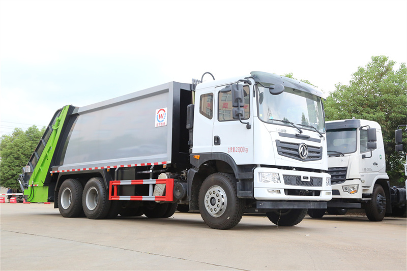 旺龍T5后八輪壓縮式垃圾車(chē)，?端高?大?上氣?檔次